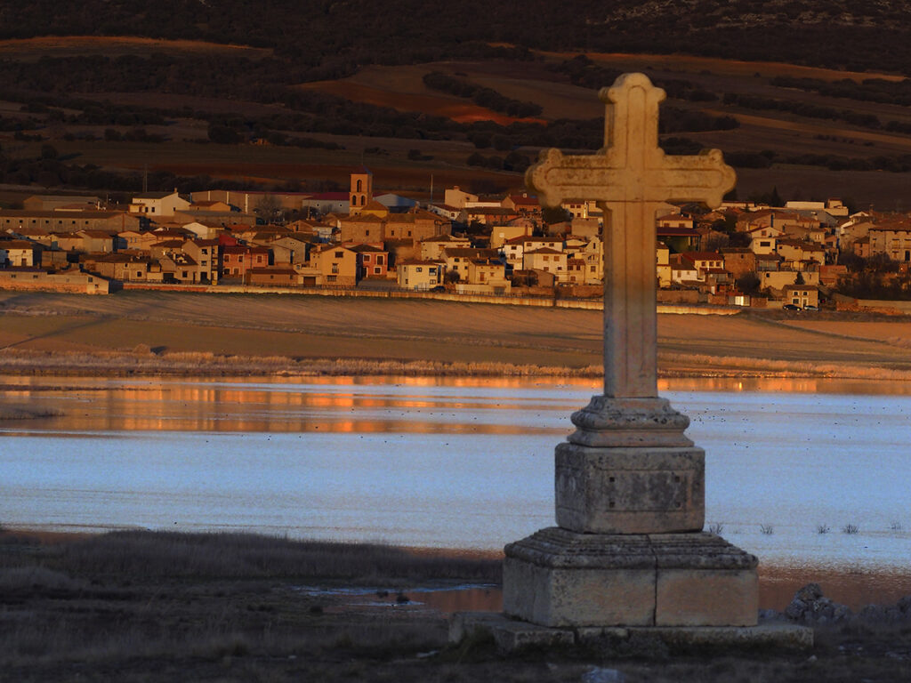 Gallocanta visto desde la Ermita